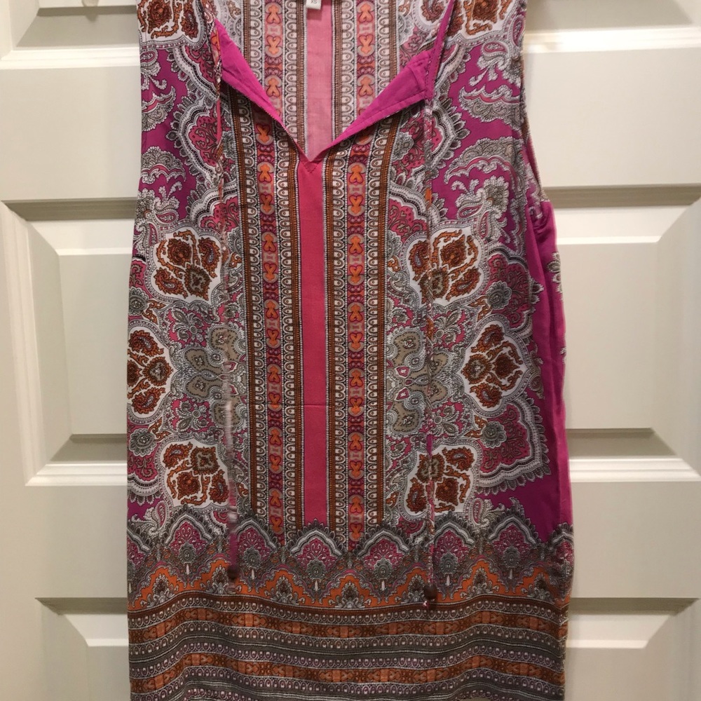 BOHO sleeveless blouse